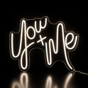 you + me